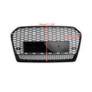 Rejilla de malla de panal estilo RS6 para Audi A6 (C7) C7PA 2016-2018