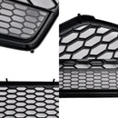 Rejilla de malla de panal estilo RS6 para Audi A6 (C7) C7PA 2016-2018