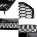 Rejilla de malla de panal estilo RS6 para Audi A6 (C7) C7PA 2016-2018