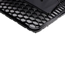 2008-2011 Audi A6 C6 Facelift Black Front Grille Honeycomb Grille Bumper