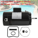 Poolpumpsmotor SP2615X20 UST1202 för Hayward Super Pump 2 HP med GO-KIT-3