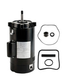 Poolpumpsmotor SP2615X20 UST1202 för Hayward Super Pump 2 HP med GO-KIT-3