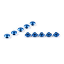 Sechskantschraube Motorradmutter Abdeckung BS2 Kappe Stecknuss Universal Schraube Blau M10 Kopf 10MM