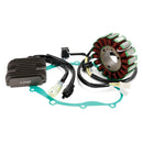 Generatorstator, regulator, tätning för Suzuki DL 650 V-Strom (Model K7) 07-10