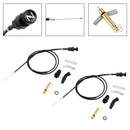 2x Vergaser Choke Kabel Kolben Kit für Honda Rancher TRX350 FM TM TE 00-06