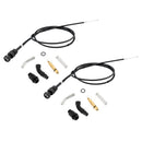 2x Vergaser Choke Kabel Kolben Kit für Honda Rancher TRX350 FM TM TE 00-06