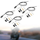 Kit de pistão de cabo de estrangulamento 4xcarburador para Honda Rancher TRX350 FM TM TE 00-06