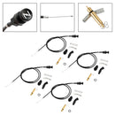 Kit de pistão de cabo de estrangulamento 4xcarburador para Honda Rancher TRX350 FM TM TE 00-06
