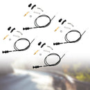 Kit de pistão de cabo de estrangulamento 4xcarburador para Honda Rancher TRX350 FM TM TE 00-06
