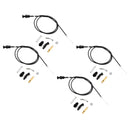 Kit de pistão de cabo de estrangulamento 4xcarburador para Honda Rancher TRX350 FM TM TE 00-06