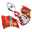 Pro Ducati 996/748 1996-2002 Červená Bílá Panel karoserie Infostrada ABS Vstřikovací forma 3