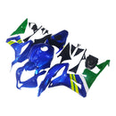 Kåper 2007-2008 Honda CBR 600 RR Blå &amp; Grønn Movistar Generisk