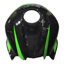 Kåber 2009-2012 Honda CBR 600 RR Grøn &amp; Sort CBR Generisk