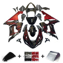 Kawasaki ZX6R 636 2005-2006 Černá &amp; Red Flame Ninja Racing Generic