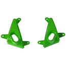 Carenagens 2007-2008 Kawasaki ZX6R ZX636 Verde Preto Prata Ninja ZX6R Racing Genérico