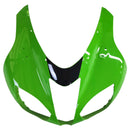 Carenagens 2007-2008 Kawasaki ZX6R ZX636 Verde Preto Prata Ninja ZX6R Racing Genérico
