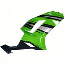 Carenagens 2007-2008 Kawasaki ZX6R ZX636 Verde Preto Prata Ninja ZX6R Racing Genérico