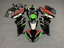 Amotopart Verkleidungsset für Kawasaki ZX6R 636 2009–2012, Karosserie, Kunststoff, ABS