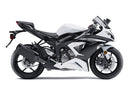 Carenagens 2013-2018 Plásticos Kawasaki ZX6R 636 Branco Ninja Genérico