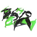 Fairings 2013-2017 Plast Kawasaki Ninja 300R EX300R Grøn Ninja Generisk