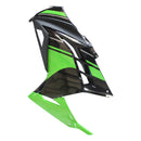 Fairings 2013-2017 Plast Kawasaki Ninja 300R EX300R Grøn Ninja Generisk