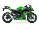 Fairings 2013-2017 Plast Kawasaki Ninja 300R EX300R Grøn Ninja Generisk