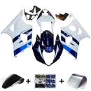 Kåber 2003-2004 Suzuki GSXR 1000 Hvid &amp; Blå GSXR Racing Generisk