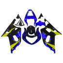 Owiewki 2001-2003 Suzuki GSXR 600 Niebieskie &amp; Czarny GSXR Generic