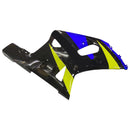 Owiewki 2001-2003 Suzuki GSXR 600 Niebieskie &amp; Czarny GSXR Generic