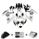 Fairings 2006-2007 Suzuki GSXR 600 750 Hvid Sort Lucky Strike Generisk