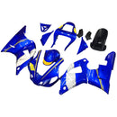 Carenagens 2000-2001 Yamaha YZF-R1 Azul Branco No. 46 R1 Racing Genérico