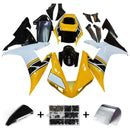 Carenados 2002-2003 Yamaha YZF-R1 Amarillo Blanco Negro R1 Genérico