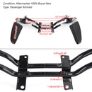 New Adjustable Rear Passenger Armrest for BMW K1600GTL 2011-2018 Black