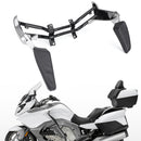New Adjustable Rear Passenger Armrest for BMW K1600GTL 2011-2018 Black