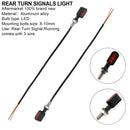 LED bagblink med mini-E-mærkning til Sportster Touring Dyna Softail Generic