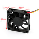 6015s Køleblæser 60x60x15mm DC 5V CPU Pin Computer Ventilator 0,2A 3 Børsteløs