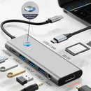 9 i 1 TYPE-C + USB3.0 USB2.0 HDMI SD/TF PD100W Audio Data Interface Hub Adapter