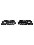 Etupuskurin sumuvalon säleikkö Fit Audi Q5 S-Line SQ5 2013-2017 musta