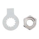1995-2007 YAMAHA YZF 600 THUNDERCAT Kettenradmutter Sicherungsscheibe Tab Satz Generisch