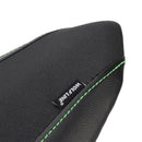 2024-2025 Kawasaki Ninja 500 Z500 bagsæde passagerpude flad PU BlackB