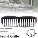 2019-2022 BMW 7-serie G12 Long Version Facelift Single Lat Glans Black Front Grill