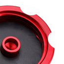 2009-2017 Yamaha YFZ450R Aluminium-Tankdeckel mit Entlüftung, rot Generisch