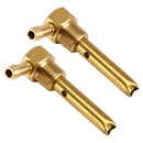 2x 5/16"" ID Schlauch Kraftstofftankentlüftung 3/8""-18NPTF Gewinde Für kleine und große Tanks