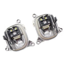 2018-2021 BMW G01 X3 G02 X4 F97 X3M F98 X4M Esquerda + Direita DRL LED Módulo Branco 63117466107 63117466108