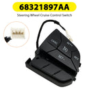 Cruise control switch on steering wheel 68321897AA for Jeep Cherokee 2014-2024