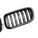 Kaksirivinen musta etupuskurin maski BMW X3 F25:lle (2011–2014)