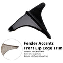 Embellecedor de borde delantero con detalles de guardabarros trasero ABS para Street Tri Glide 2009-2023