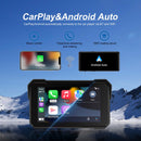 5-Zoll-Smartphone mit kabelloser CarPlay- und Android Auto-Navigation, wasserdicht, für Motorräder