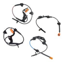 4x ABS-Raddrehzahlsensoren vorne hinten links rechts für Honda CR-V 2002-2006
