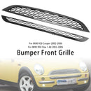 2002-2006 Mini Cooper R50 R52 R53 2 STK Wabengitter Kühlergrill